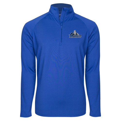  Sport Tek Royal Sport Wick Stretch 1/2 Zip Pullover - Primary Logo