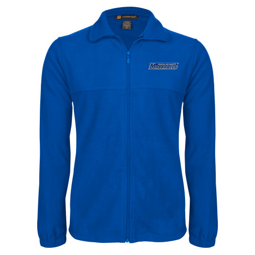  Royal Fleece Full Zip Jacket - Yeshiva University Maccabees