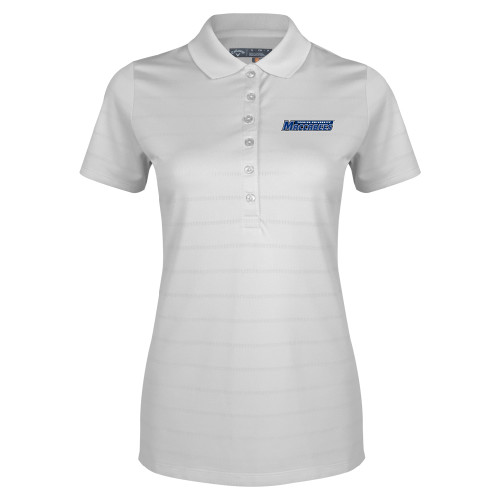  Callaway Womens White Opti Vent Polo - Yeshiva University Maccabees