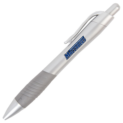  Metallic Mykonos Silver Pen - Yeshiva University Maccabees