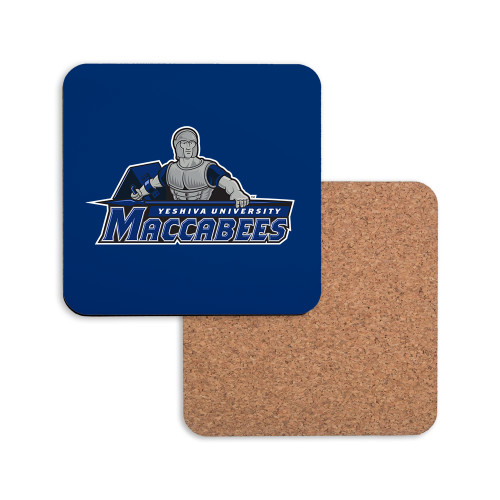  Hardboard Coaster w/Cork Backing - Primary Logo