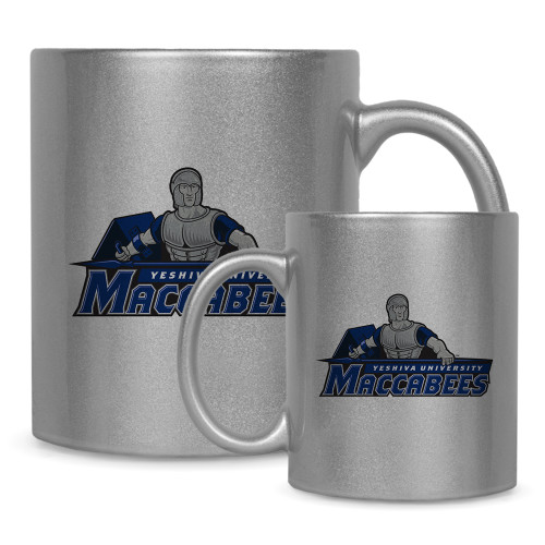  Full Color Silver Metallic Mug 11oz - Primary Logo