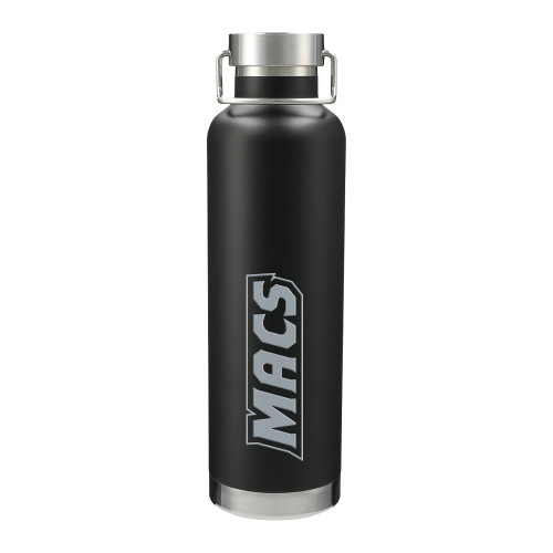  Thor Copper Vacuum Insulated Black Bottle 32oz - MACS Engraved