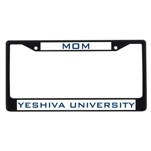  Mom Metal License Plate Frame in Black - Mom