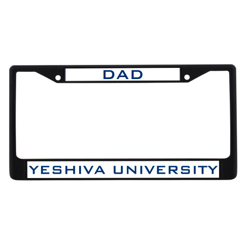  Dad Metal License Plate Frame in Black - Dad