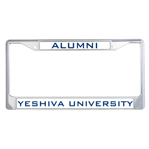  Alumni Metal License Plate Frame in Chrome - Alumni
