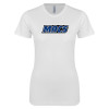 Thumbnail image for  Next Level Womens White Boyfriend Tee