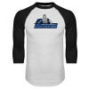 Thumbnail image for  White/Black Raglan Baseball T Shirt
