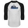 Thumbnail image for  White/Black Raglan Baseball T Shirt
