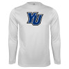 Thumbnail image for  White Performance Long Sleeve Shirt