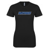 Thumbnail image for  Next Level Womens Black Boyfriend Tee