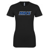Thumbnail image for  Next Level Womens Black Boyfriend Tee