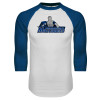 Thumbnail image for  White/Royal Raglan Baseball T Shirt