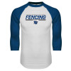 Thumbnail image for  White/Royal Raglan Baseball T Shirt