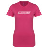 Thumbnail image for  Next Level Womens Fuchsia Boyfriend Tee