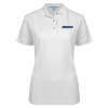 Thumbnail image for  Womens Silk Touch White Pique Polo