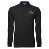 Thumbnail image for  Black Long Sleeve Polo