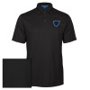 Thumbnail image for  Black Performance Fine Jacquard Polo