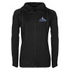 Thumbnail image for  Womens Black Sport Wick Stretch Full Zip Jacket