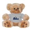 Thumbnail image for  Plush Big Paw 8 1/2 inch Brown Bear w/Grey Shirt