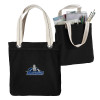 Thumbnail image for  Allie Black Canvas Tote