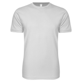 Next Level White SoftStyle T Shirt-Select-A-Logo
