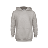Youth Grey Fleece Hood-Select A Dept