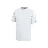 Champion Youth White Short Sleeve Tee-Select-A-Logo