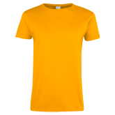 Womens Gold Short Sleeve Tee-Select-A-Logo