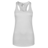 Next Level Racerback Tank White-Select-A-Logo