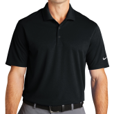 Nike Black Dri Fit Micro Pique 2.0 Polo-Select-A-Logo