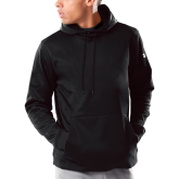 Under Armour Black Armour Fleece Hoodie-Select-A-Logo
