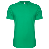 Next Level Kelly Green SoftStyle T Shirt-Select-A-Logo