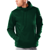 Under Armour Dark Green Armour Fleece Hoodie-Select-A-Logo