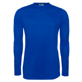 Under Armour Royal Long Sleeve Tech Tee-Select-A-Logo
