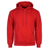 Red Fleece Hoodie-Select-A-Logo