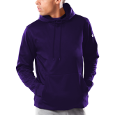 Under Armour Purple Armour Fleece Hoodie-Select-A-Logo