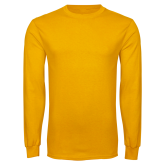 Gold Long Sleeve T Shirt-Select-A-Logo
