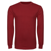 Cardinal Long Sleeve T Shirt-Select-A-Logo
