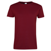 Next Level Womens Cardinal Short Sleeve Tee-Select-A-Logo