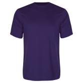 Purple Performance Tee-Select-A-Logo