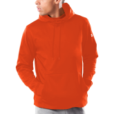 Under Armour Orange Armour Fleece Hoodie-Select-A-Logo