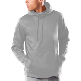 Under Armour Grey Armour Fleece Hoodie-Select-A-Logo