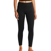 Womens Black Performance Legging-Select-A-Logo