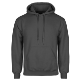 Charcoal Fleece Hoodie-Select-A-Logo