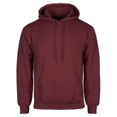 Maroon Fleece Hoodie-Select-A-Logo
