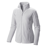 Columbia Womens Full Zip White Fleece Jacket-Select-A-Sport