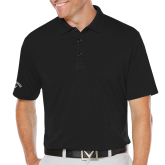 Callaway Black Opti Dri Chev Polo-Select-A-Logo