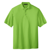 Lime Green Silk Touch Polo-Select-A-Logo