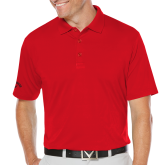 Callaway Red Opti Dri Chev Polo-Select-A-Logo